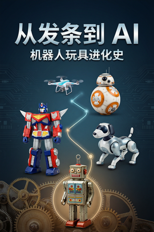 从发条到AI——机器人玩具进化史