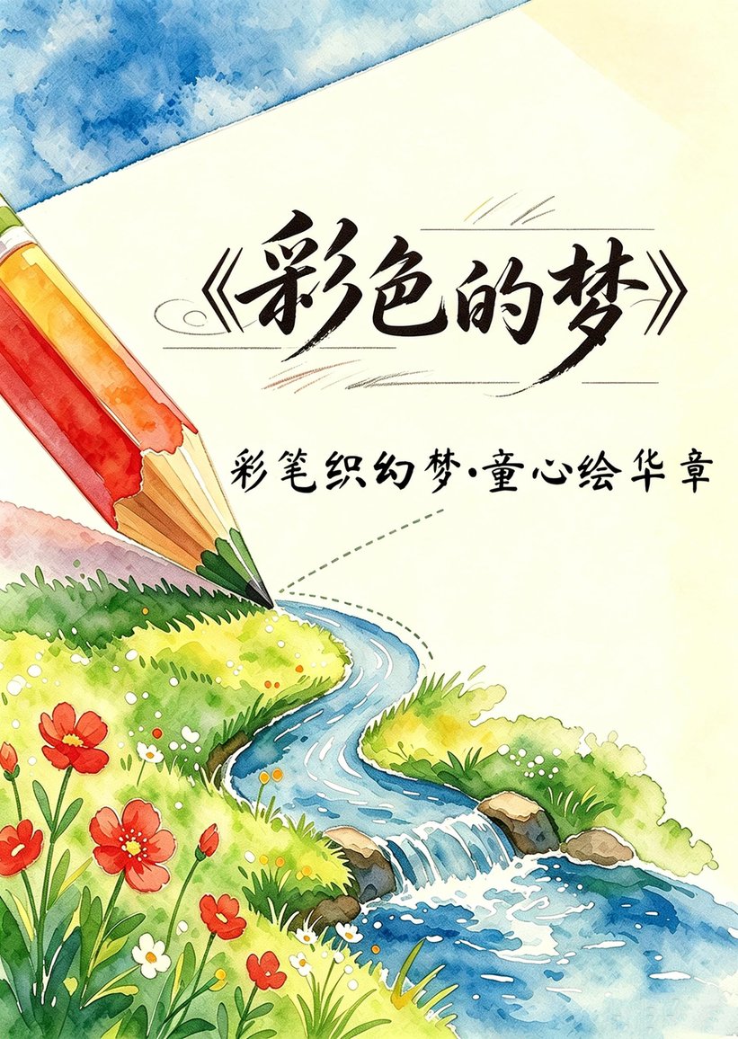 彩笔织幻梦•童心绘华章