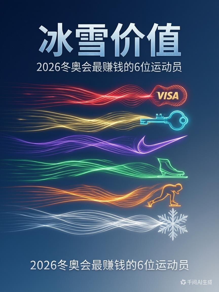 冰雪价值：2026冬奥顶流运动员的商业图谱