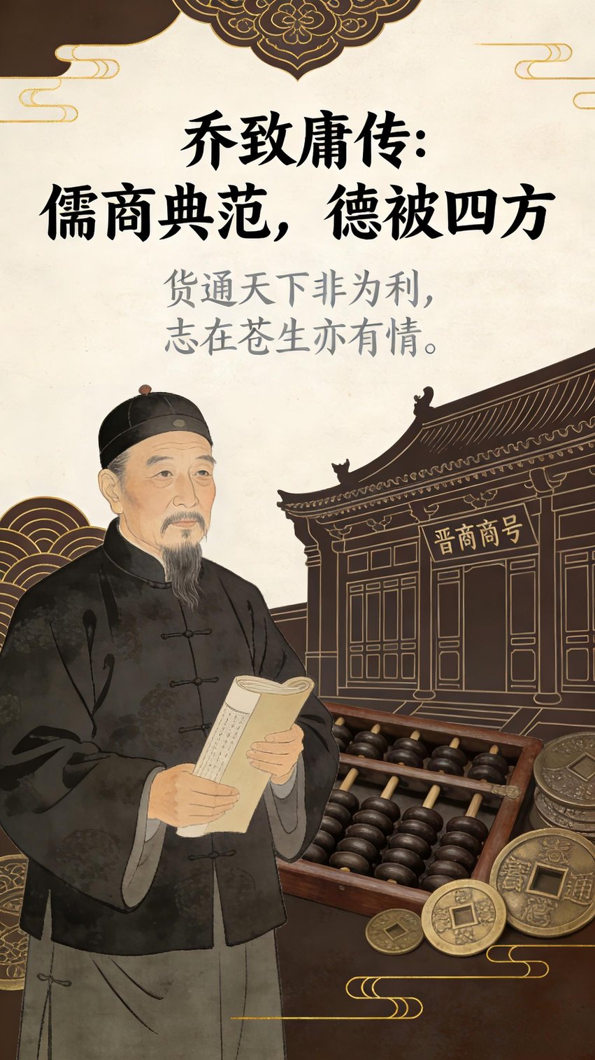乔致庸传：儒商典范，德被四方