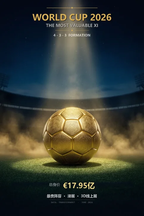 2026世界杯"最贵阵容"